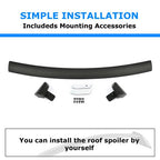02-07 Subaru Impreza WRX STI Style Rear Window Roof Spoiler Wing