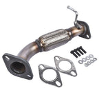 Exhaust Front Flex Pipe for 2011-15 Optima Sonata HYBRID W/o Oxygen Sensor Ports
