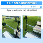 Windshield for EZGO Marathon Golf Cart Clear 1986 1994 5 Gas Electric Model