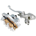 Front Master Cylinder Lever + Brake Caliper Pad for HONDA XR250R 400R 600R 650LR