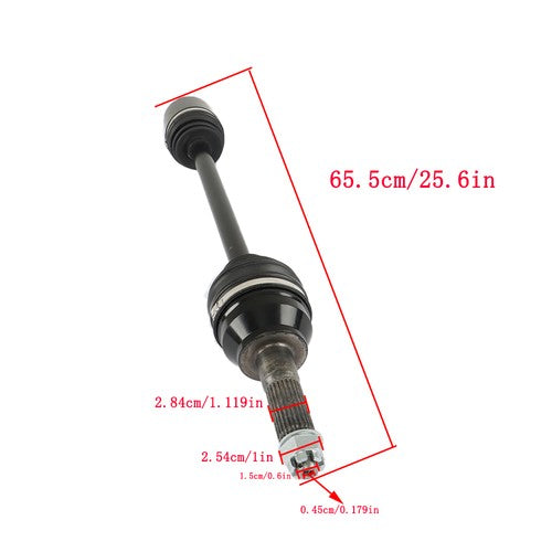 1334175 1333756 Rear CV Axle Drive Shaft Fit For Ranger XP 900 1000 Crew 1000