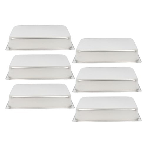 Table Pans 6 Pack 4 Inch Deep Restaurant Steam Table Pans Without Lid Full Size