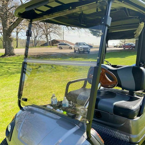 Foldable Tinted Golf Cart Windshield Windscreen For Yamaha G29 Drive 2007-2016
