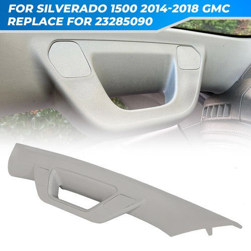For 14-19 18 Chevy Silverado GMC Sierra Gray Left Driver A Pillar Assist Handle