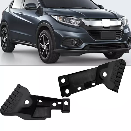 Front Grille Upper Side Brackets Pair for Honda HRV HR-V 2019 2020 2021 2022