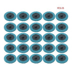 25 Pack Surface Conditioning Quick Change Discs 2" Fine Prep Pad Discs