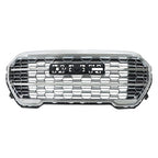 Compatible For GMC Terrain 22-23 Front Bumper Grille Chrome Without Camera Hole