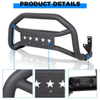 Front Bumper Grille Guard Bull Bar Push For Toyota Tacoma 2005-2015 2016-2023