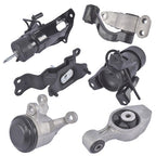 Engine Mounts & Transmission Mount Set 6Pcs for Infiniti JX35 QX60 Nissan Murano