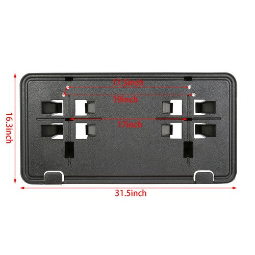 Front License Plate Bracket Mount Holder for 2015-2017 Ford F-150 F150 FO1068166