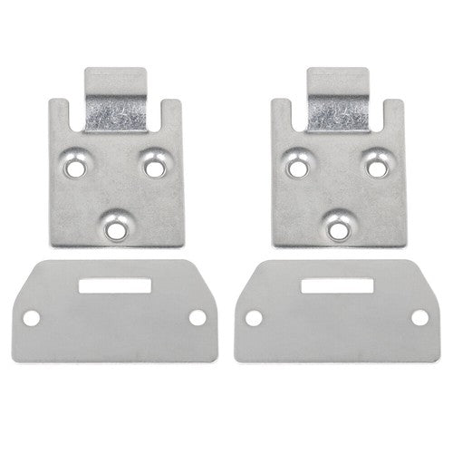 Seat Bottom Hinge and Plate Set of 2 For EZGO TXT/Medalist 1995 Up Golf Cart