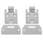 Seat Bottom Hinge and Plate Set of 2 For EZGO TXT/Medalist 1995 Up Golf Cart