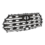 Front Bumper Grill Electroplated Black for Toyota Tundra Platinum 2022-2024