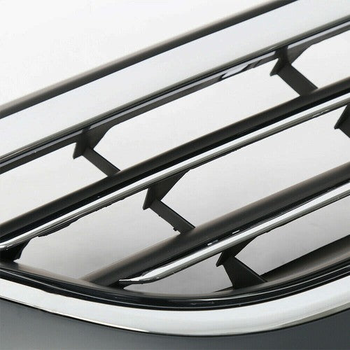 Front Bumper Upper Grille for VW for Volkswagen Passat CC 2009-2012 Black Chrome