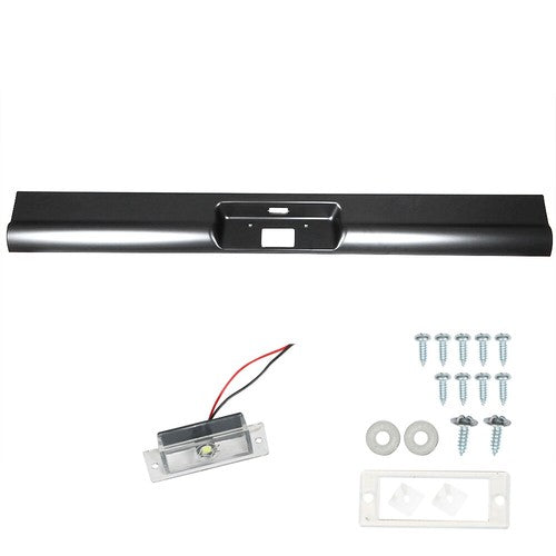 Rear Roll Pan w/ License Plate Part Fleetside Fit For Chevrolet 1967-1972  C10