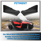 ABS Door Panels Extension For 2014-2020 Arctic Cat Wildcat Trail 700 Sport