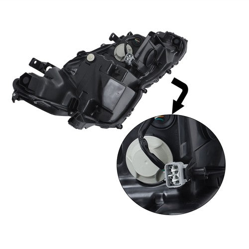 Full LED Black For Toyota Camry XSE XLE 2021 2022 Driver Left Headlight Assembly