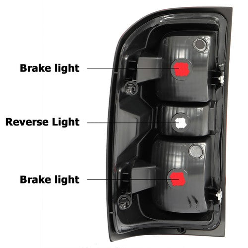 Tail Light Brake Lamp Passenger Side For Chevy Silverado 1500 2014-2019 2018 DOT