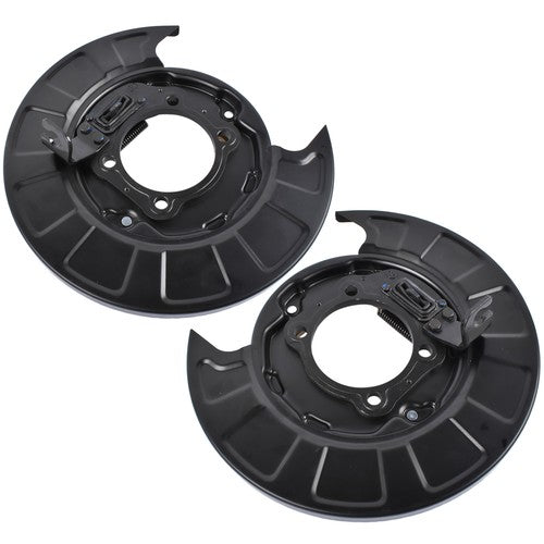 2 Pack Rear Brake Parking Plate Left & Right Set for Hyundai Santa Fe 2006-2009