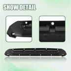 Front Upper Hood Bulge Molding Trim Matte Black for Toyota Tundra 14-21