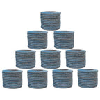 100 Pieces Premium Zirconia Flap Disc Sanding Grinding 4-1/2" X7/8" 40 Grit