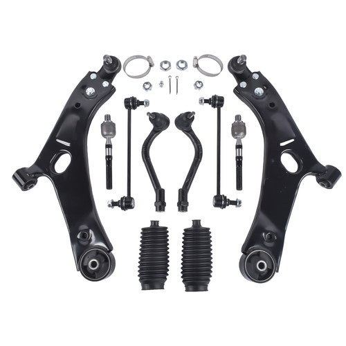 10Pcs Control Arm Kit Fit for 2010-2013 Hyundai Tucson 2011-2013 Kia Sportage