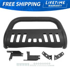 Black Steel Bull Bar Push Bumper Grille Guard for 2005-2011 Dodge Dakota Truck