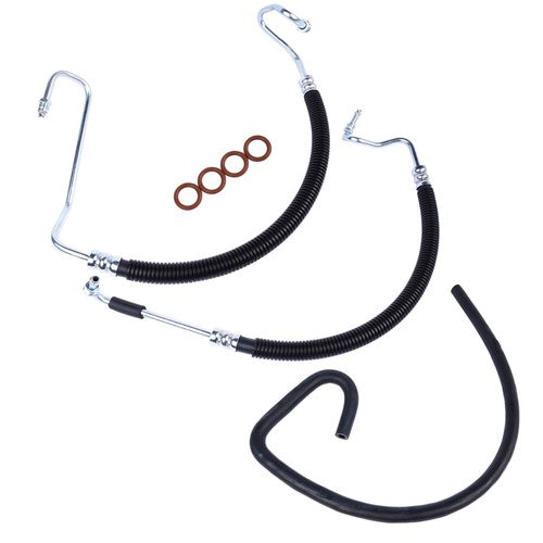 3x Hydroboost Power Steering Pressure Return Hoses for Chevy Silverado 1500 6.0L