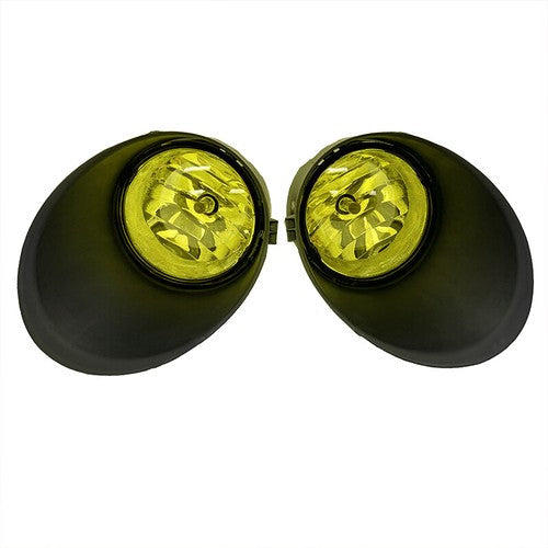 Bumper Yellow Lens Fog Lights Pair for 2007 2008 2009 2010-2013 for Toyota Tundra