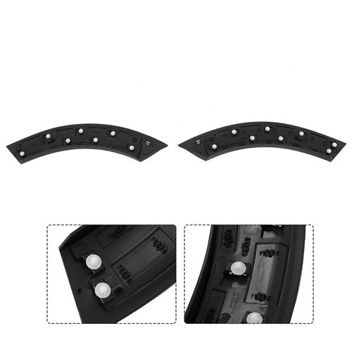 NEW 4Pcs Wheelhouse Molding Fender Flares Left For Ford Explorer 2020 2021 2022