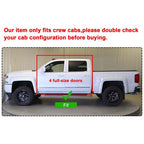 Black Underseat Storage Box for 07 18 Chevy Silverado 07 19 GMC Sierra Crew Cab