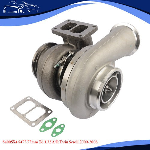 Turbo Charger 23518588 S400S062 S475 75mm 1.32 A/R Twin Scroll For Int Harvester