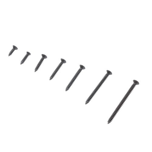 485 Pack Black wood screws kits with 20 different sizes #6, #8, #10 For Wood