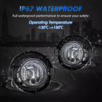 Fog Lights W/Bracket Harness Clip for Nissan Frontier 10-19 & for Xterra 05-15