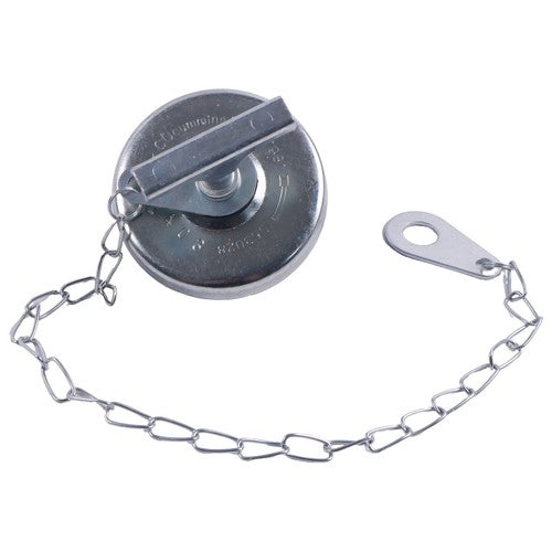 2" Oil Filter Cap w/ Chain 107981 for CASE Engine D-429 Komatsu MX09 MX15 MX202