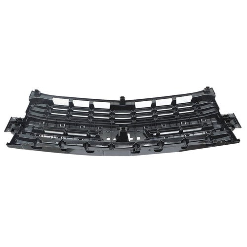 For Silverado 1500 2019-2022 Front Upper Bmuper Grille ABS Black Grill 84493306