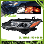 LED Driver Headlight for 2018-2024 Toyota Camry L LE SE Headlamp Left