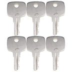 (6) Keys for John Deere 710K 310K 401C 710J 315SJ 310SJ 410J 410K 210C 710D 510