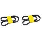 2X Drive Belt 6726898 for Bobcat S160 S175 S185 S130 S150 S205 T140 T180 T190