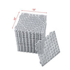 50PCS 12 x 12in Interlocking Drainage Floor Tiles Modular Interlocking Tile Gray