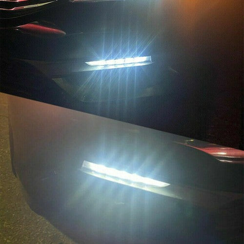 For 2016 2017 Honda Accord Sedan 4Dr LED Fog Lights Bumper Lamps+Wiring+Switch