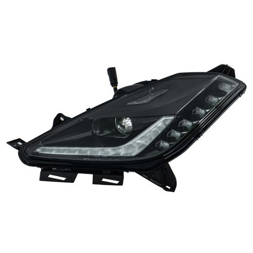 Headlight For Chevrolet Corvette 2014-2018 2019 Driver Side Black HID W/Ballast