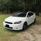 53101-21110 Front Upper & Lower Hood Grille Black 2pcs for Scion TC 2005-2010