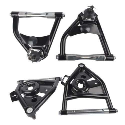 FOR 1973-1987 C10 CHEVROLET GMC TUBULAR CONTROL ARMS SET OF 4 UPPER AND LOWER