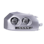 For 2007-14 Toyota Fj Cruiser Chrome LED Bumper Fog Light DRL W/Wiring+Bulbs 2pc