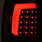 Smoke Black LED Tube Brake Tail Lights for 1994-2001 Dodge Ram 1500 2500 3500