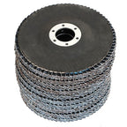 100 Pieces Premium Zirconia Flap Disc Sanding Grinding 4-1/2" X7/8" 40 Grit