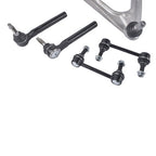 10Pcs Front Upper Control Arm w/Ball Joint Sway Bars Kit for Hummer H3 2007-2010
