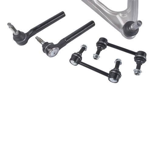 10Pcs Front Upper Control Arm w/Ball Joint Sway Bars Kit for Hummer H3 2007-2010