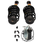 Set of 3 Front Shock Strut Assys & Air Compressor For Cadillac XTS 3.6L V6 13-19